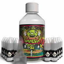 Load image into Gallery viewer, The Brews Bros Amnesia 250ml Short Fill E Liquid Kiwi Passionfruit Guava Flavour with Sixteen 10ml Nicotine Shots
