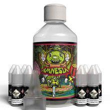 Load image into Gallery viewer, The Brews Bros Amnesia 250ml Short Fill E Liquid Kiwi Passionfruit Guava Flavour with Eight 10ml Nicotine Shots
