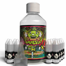 Load image into Gallery viewer, The Brews Bros Amnesia 250ml Short Fill E Liquid Kiwi Passionfruit Guava Flavour with Twelve 10ml Nicotine Shots
