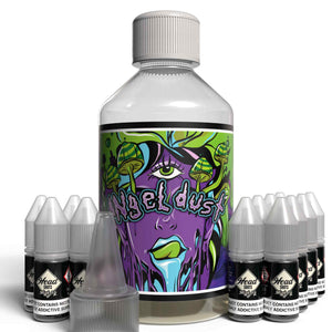 The Brews Bros Angel Dust 250ml Short Fill E Liquid Skittles Flavour with Twelve 10ml Nicotine Shots