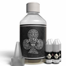 Load image into Gallery viewer, The Brews Bros Black Jeck 250ml Short Fill E Liquid Blackjack Sweets Flavour with Four 10ml Nicotine Shots
