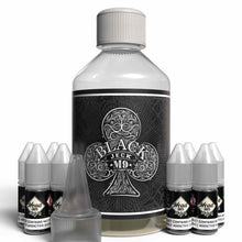 Load image into Gallery viewer, The Brews Bros Black Jeck 250ml Short Fill E Liquid Blackjack Sweets Flavour with Eight 10ml Nicotine Shots
