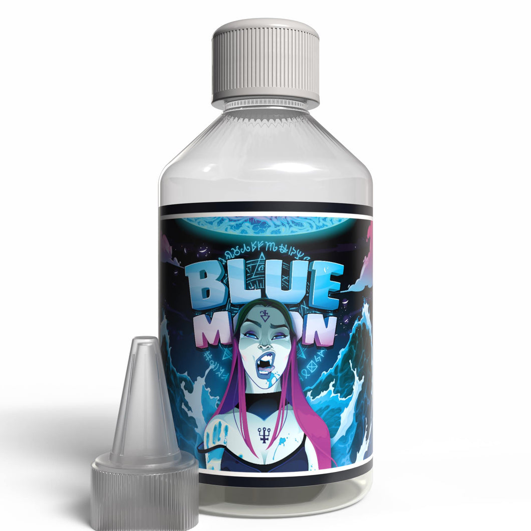 The Brews Bros Blue Moon 250ml E Liquid Flavour Concentrate Blue Raspberry Lemonade Flavour