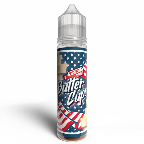 The Brews Bros Butter Cups 50ml E Liquid Shortfill Bottle