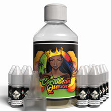 Load image into Gallery viewer, The Brews Bros Caribbean Queen 250ml Short Fill E Liquid Tropical Fruit Smoothie Flavour with Twelve 10ml Nicotine Shots
