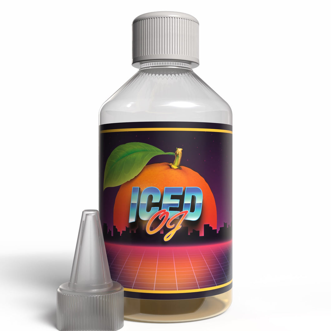 The Brews Bros Iced OJ 250ml E Liquid Flavour Concentrate Iced Orange Juice Flavour