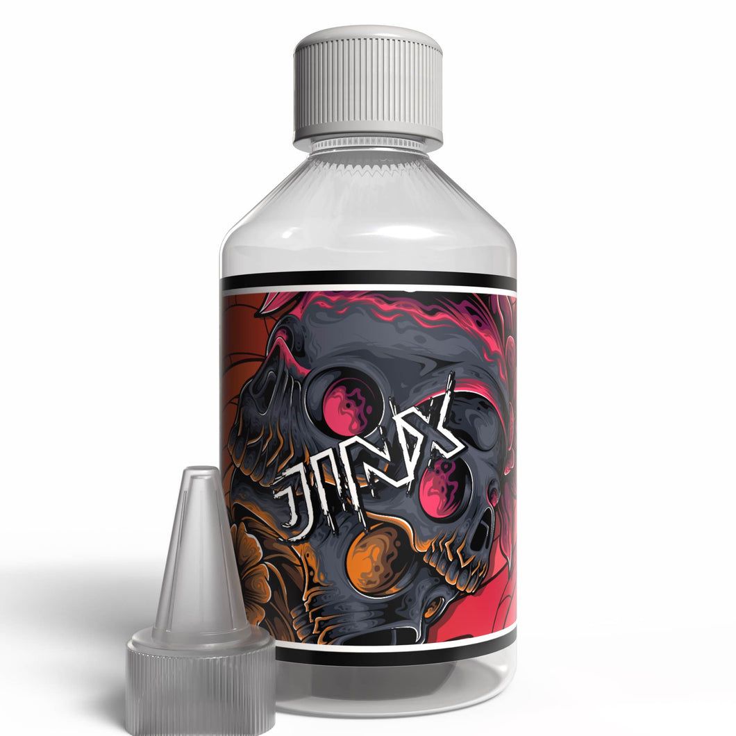 The Brews Bros Jinx 250ml Short Fill E Liquid Passionfruit Nectarine Slush Flavour