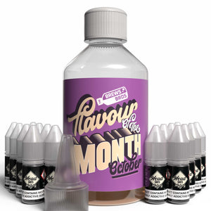 The Brews Bros Berry Menthol 250ml Short Fill E Liquid Berry Menthol Flavour with Sixteen 10ml Nicotine Shots