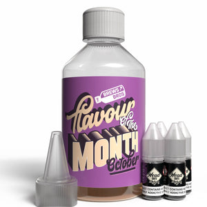 The Brews Bros Berry Menthol 250ml Short Fill E Liquid Berry Menthol Flavour with Four 10ml Nicotine Shots