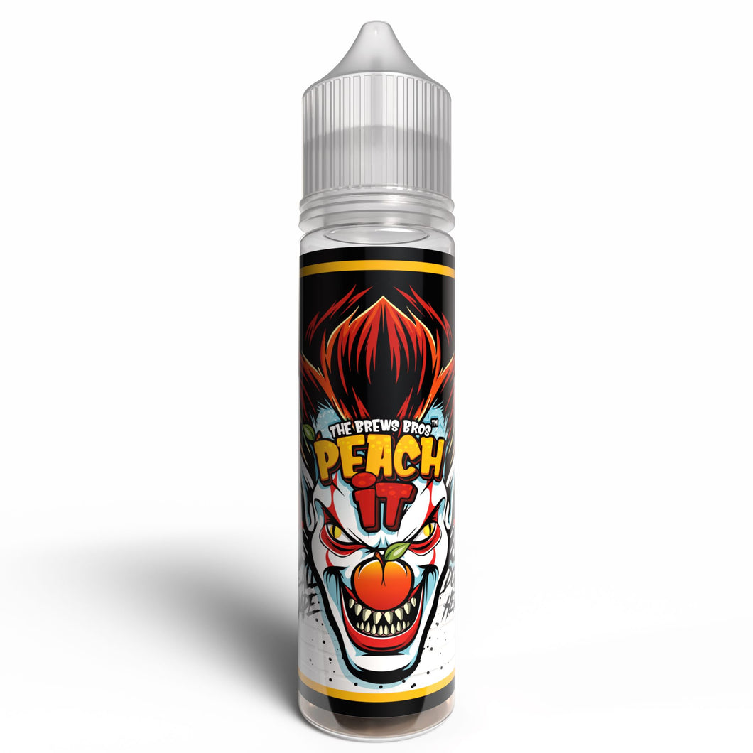 The Brews Bros Peach IT 50ml E Liquid Shortfill Bottle