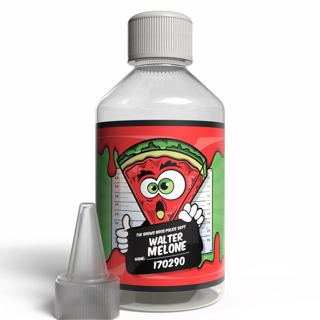 The Brews Bros Walter Melone 250ml E Liquid Flavour Concentrate Watermelon Sweets Flavour