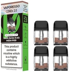 Vaporesso Corex 2.0 0.4 Ohm Replacement Pod Pack of 4