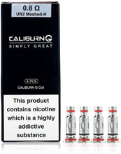 Load image into Gallery viewer, Uwell Caliburn G &amp; G2 Replacement Coils 4 Pack
