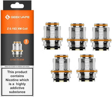 Load image into Gallery viewer, Geekvape Z Series Replacement Coils 5 Pack
