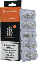 Load image into Gallery viewer, Geekvape Z Series Replacement Coils 5 Pack
